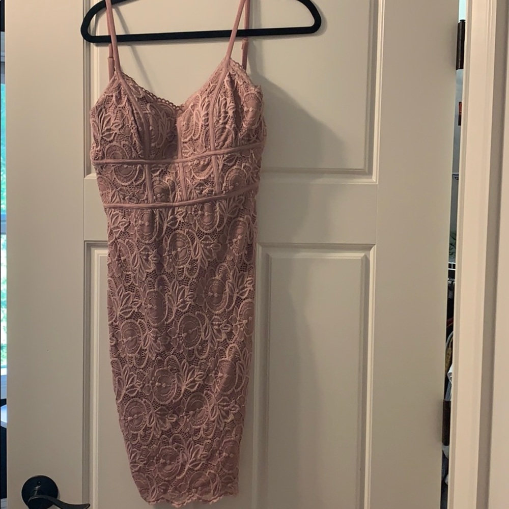 Lace homecoming dress